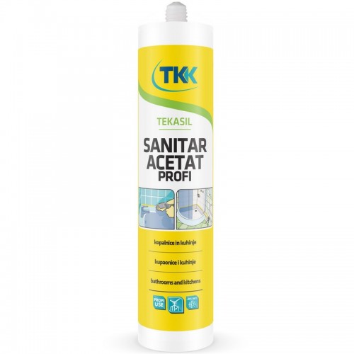 Tekasil Sanitar Acetat Profi герметик силиконовый санитарный